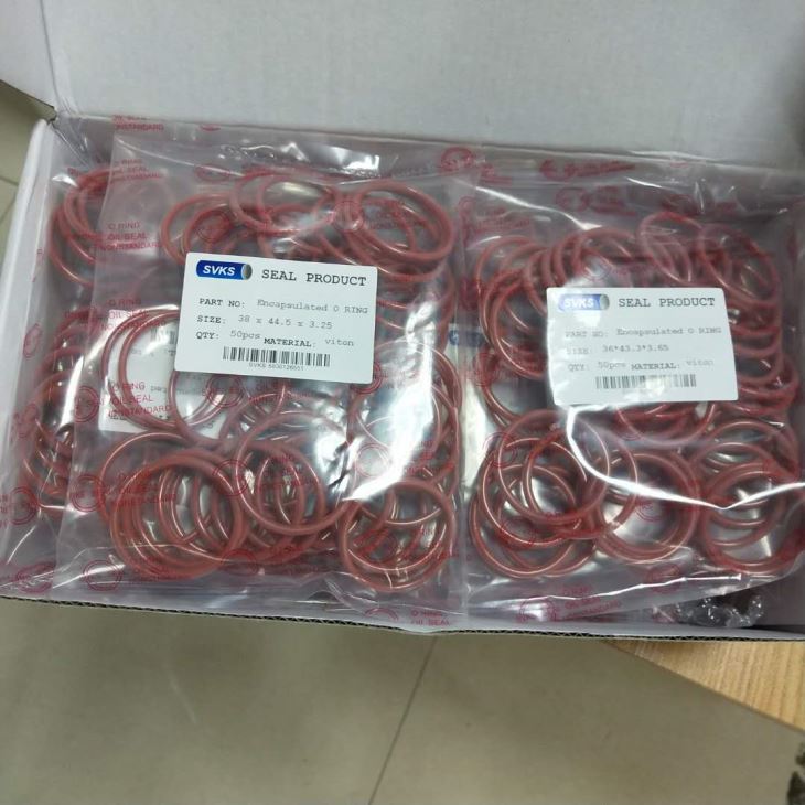 FEP/PFA Encapsulated Silicone & Viton O-Rings