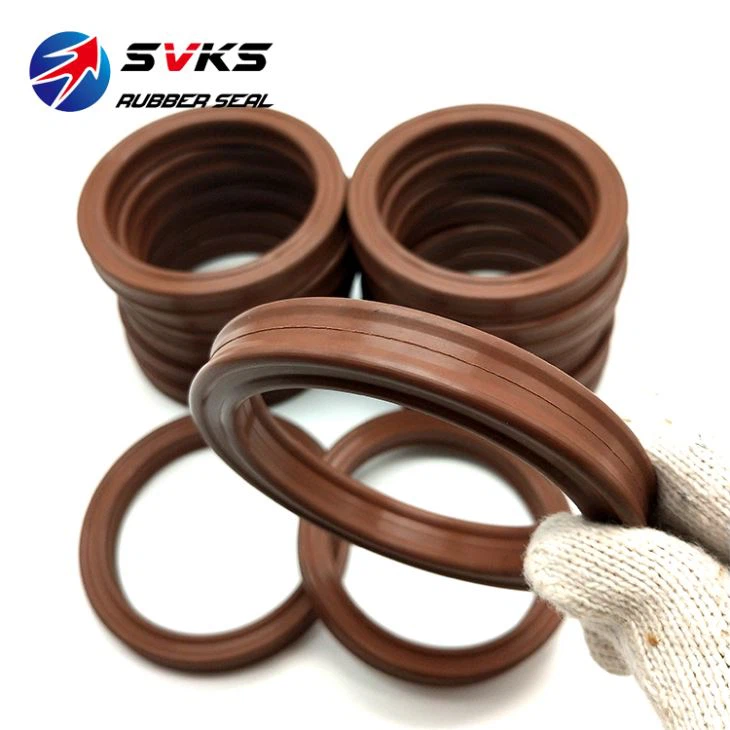 FKM Black Heat Resistant Quad Ring For Diesel Fuels Rubber X Ring Seals