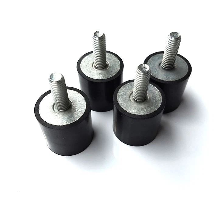 NR Rubber Vibration Damper Mounting Black Color